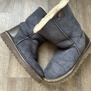 Women's Celtic And Company‎ Gray Ankle Boots Made In Great Britain Size 7? Read